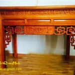 Mẫu bàn thờ hiện đại chung cư gỗ mít đơn giản, đẹp- Sơn Pu