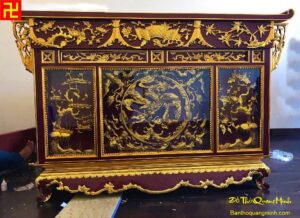 Mẫu bàn thờ chấp tải thờ gia tiên đẹp