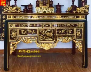 Bàn thờ gia tiên ô xa đẹp