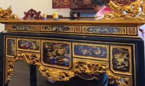 Giá bàn thờ lối cổ đẹp xin liên hệ 0915224193