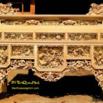 Một số mẫu tham khảo bàn thờ ô xa chưa sơn gỗ cho phòng thờ đẹp