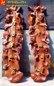 Mẫu tàu chuối gỗ mít sơn pu đẹp