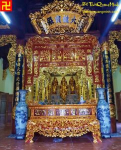 Mẫu cuốn thư câu đối nền đen - thieu chau dep