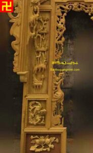 Thiều châu đẹp chạm ngũ phúc ý nghĩa