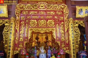 Mẫu thiều châu bằng gỗ dổi thờ tại đình chùa đẹp nhất