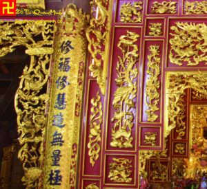 Hình ảnh chạm khắc hạc đứng trên lưng rùa ý nghĩa 