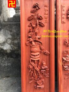 Bức tranh Bình Tùng đẹp - mẫu tranh tứ bình đẹp