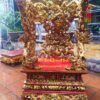 Mẫu ỷ thờ chạm Long Ly Quy Phượng đẹp