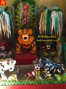 Mẫu động ngũ hổ đẹp