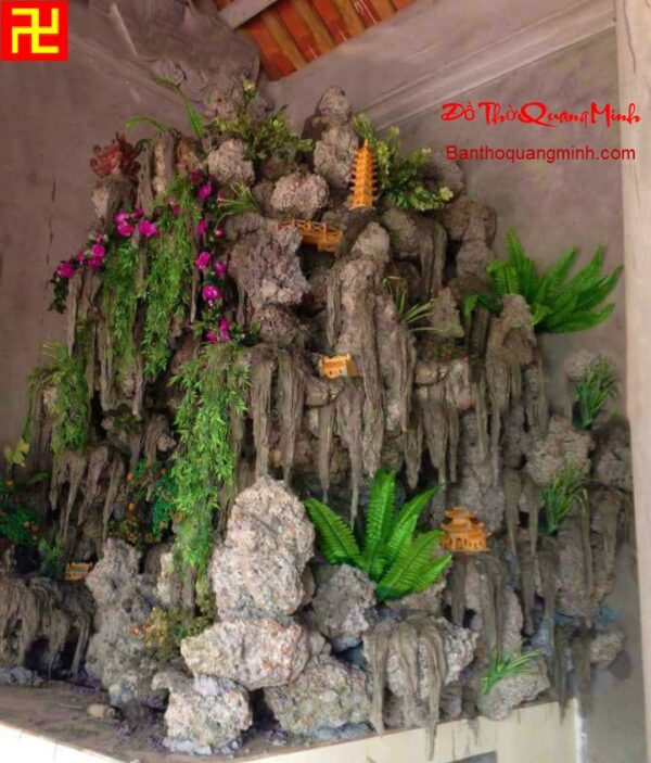 Mẫu động sơn trang đẹp đang hoàn thiện
