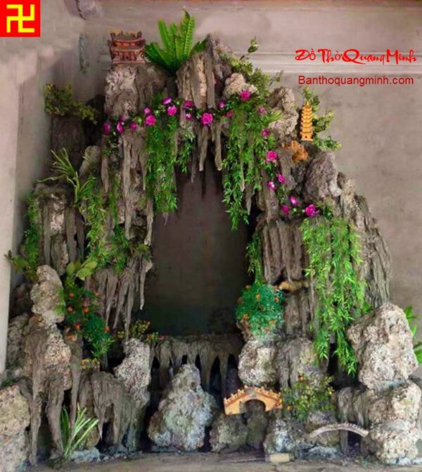Mẫu động thờ chúa sơn trang đẹp
