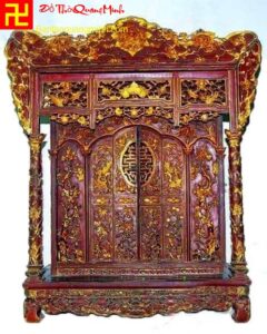 Mẫu khám thờ cổ 4 cánh đẹp