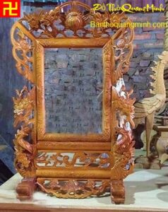 Mẫu khung ảnh thờ sơn pu đẹp - đơn giản